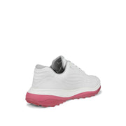 ECCO W GOLF LT1 WHITE/BUBBLEGUM - LADIES