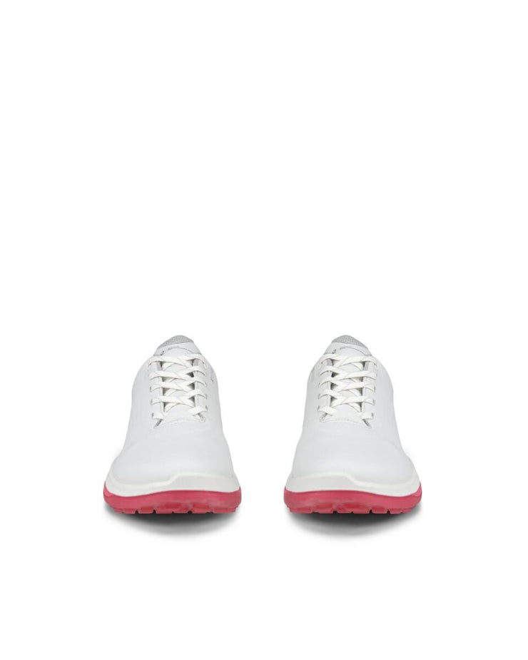 ECCO W GOLF LT1 WHITE/BUBBLEGUM - LADIES