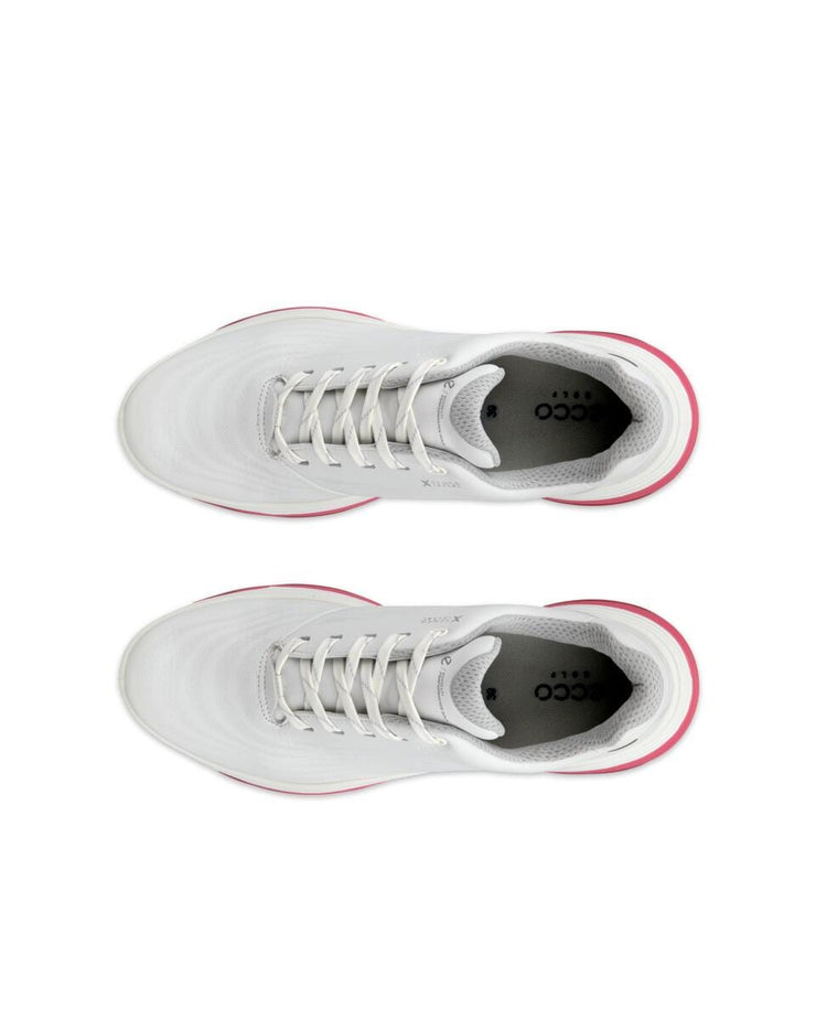 ECCO W GOLF LT1 WHITE/BUBBLEGUM - LADIES